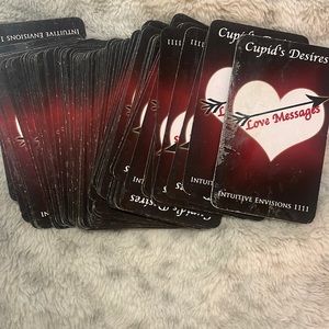 Cupid’s desires love messages tarot deck